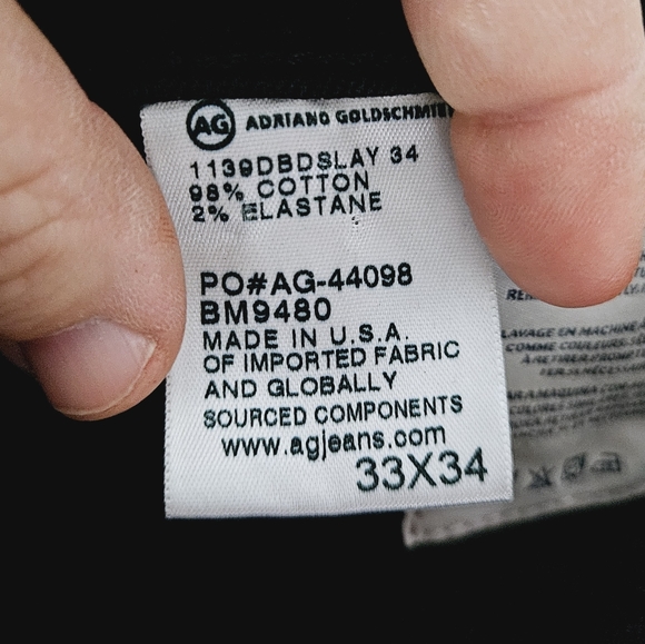 AG ADRIANO GOLDSCHMIED | The Dylan slim skinny coated stretch denim jeans - Picture 9 of 10